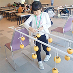 干し柿作りを体験しよう