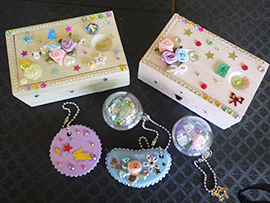 簡単キラキラ小物を作ろう