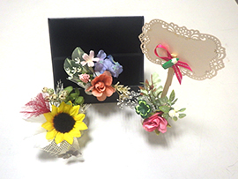 花と遊ぶ 楽々フラワーアレジメント教室