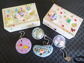 簡単キラキラ小物を作ろう