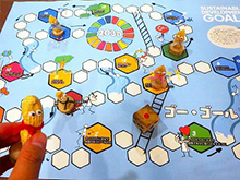 SDGsすごろくとクラフト体験