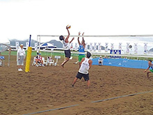 ビーチバレーボールを体験しよう