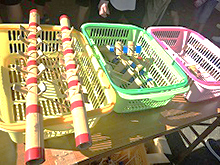 竹てっぽうを作ってあそぼう