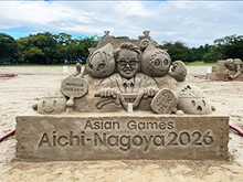 稲沢サンドフェスタ 砂の造形展