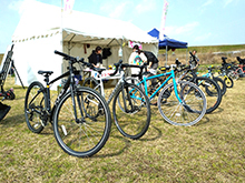 レンタサイクル・電動自転車体験コーナー