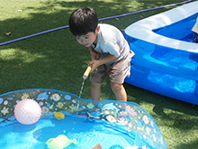自然体験～水鉄砲を作ろう