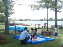 夏限定！水遊び広場