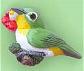 目白押し！？メジロのバッジづくり