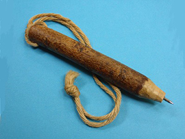 小枝のボールペンづくり