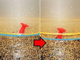 3.11特別講座『液状化』実験装置をつくってみよう!