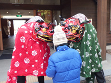 ししまいの練り歩き