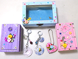 簡単キラキラ小物を作ろう