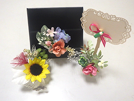 花と遊ぶ　楽々フラワーアレジメント