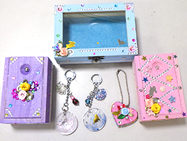 簡単キラキラ小物を作ろう