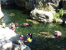 木曽川水園プチスノーケリングツアー