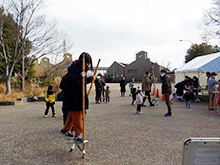 お正月遊び・昔あそびコーナー