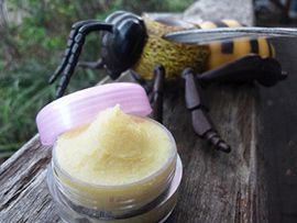 ミツロウとハーブのハンドクリームづくり