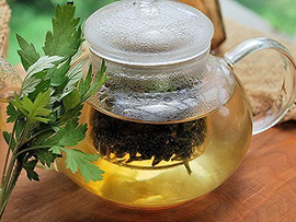 自然素材でお茶を作ろう　～ヨモギ編～