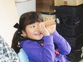 光のプリズムをつくろう