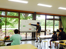 夏の木曽川の生きものさがし