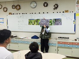 秋の特別講座　夜鳴く虫をさがそう！