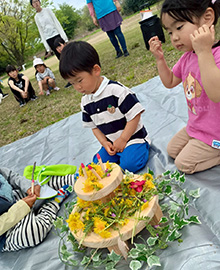 江南市地域まちづくり補助事業「みんなで祝おう!森のおたんじょうび会」