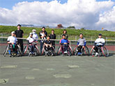 車いすテニス講習会&大会
