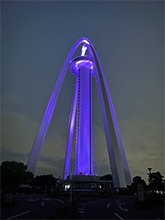 世界円錐角膜の日 特別ライトアップ