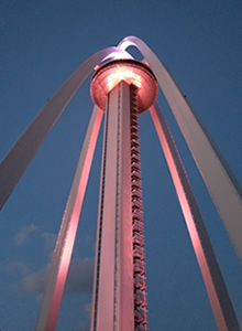 ホワイトデーライトアップ