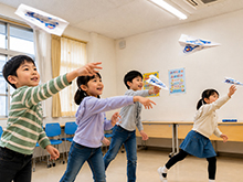 紙ヒコーキ教室
