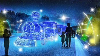 ホログラム列車