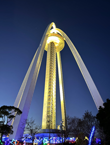 クリスマス・クリスマスイブ限定　タワー特別ライトアップ