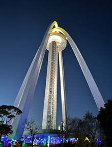 クリスマス・クリスマスイブ限定　タワー特別ライトアップ