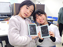 ラインストーンで星座を作ろう！