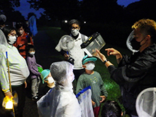 138昆虫調査隊「夜の公園探索編」