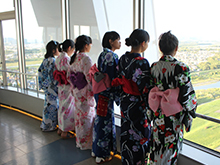 30周年記念！タワーで浴衣に登ろう！