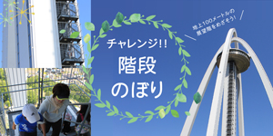 チャレンジ！階段のぼり